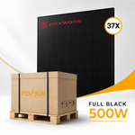 Jolywood JW-HD108N-R2 500W Bifazial Glas-Glas Transparent Black Modul