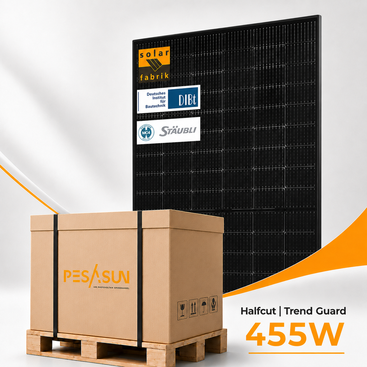 Solar Fabrik Mono S4 Halfcut | Trend Guard 455W