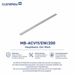 Clenergy Main Base L2240, East-west