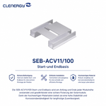 Clenergy Start and End Base L100